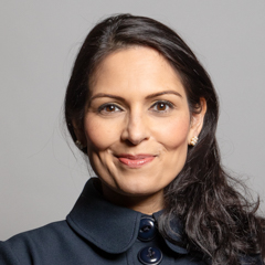 Portrait of Priti Patel