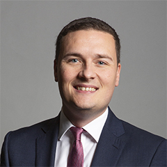 Portrait of Wes Streeting