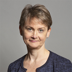 Portrait of Yvette Cooper